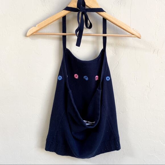 Tommy Hilfiger Y2K Floral Halter Top - Picture 2 of 5